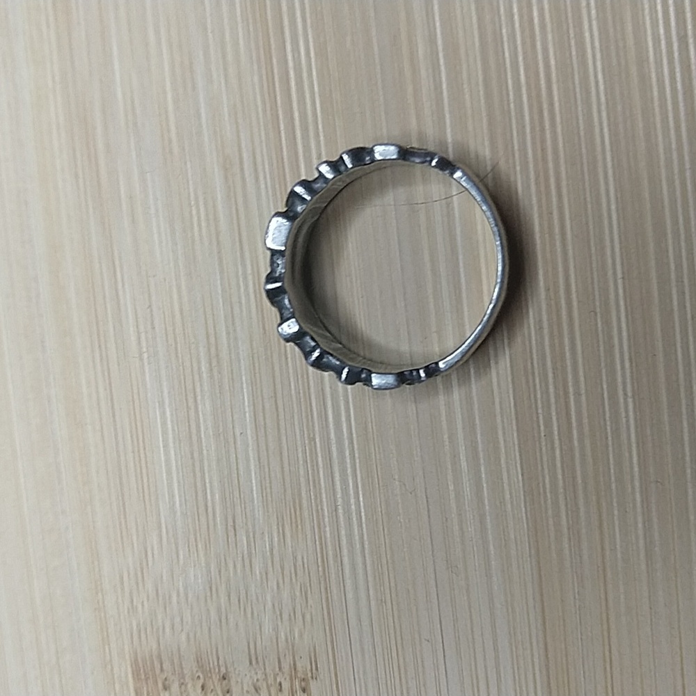 Vintage Sterling silver 925 nugget ring unisex - Picture 3 of 8